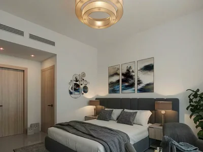 Zespół mieszkaniowy New Violet Tower Residence with a swimming pool and a lounge area close to Dubai Marina and Downtown Dubai, JVC, Dubai, UAE