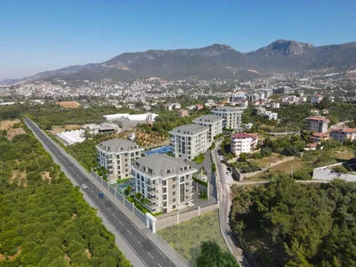 Dzielnica mieszkaniowa Elegantly Designed Flats in Oba, Alanya with Exclusive Social Amenities