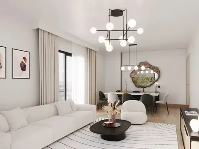 Wohnanlage New residence with a business center, a swimming pool and a green area close to a metro station and the city center, Istanbul, Turkey