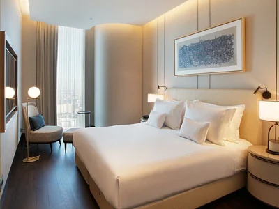 Zespół mieszkaniowy High-rise residence with a hotel, a business center and well-developed infrastructure in a prestigious area, Istanbul, Turkey