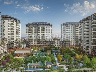 Complejo residencial Ready to move in apartments 2+1, 3+1, 4+1, 5+1 in Beylikdüzü, İstanbul, with a view of the Marmara Sea
