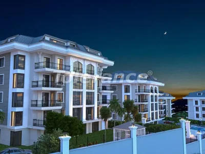 Wohnanlage Exklusive 3+1 und 5+1 Apartments in Oba, Alanya vom Bauträger in einer Hotelanlage