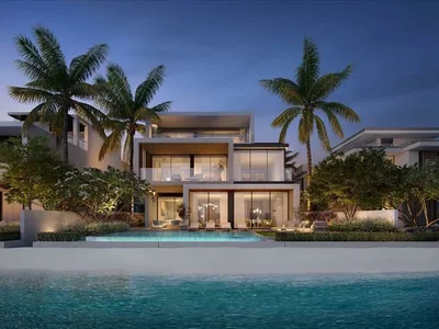 Residential complex New complex of unique beachfront villas Beach villa, Palm Jebel Ali, Dubai, UAE