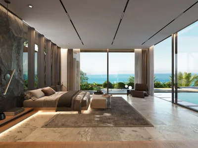 Wohnanlage Gated complex of villas with a view of the sea, a restaurant and swimming pools, Phuket, Thailand