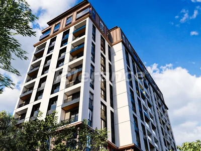 Wohnanlage Elite Wohnungen 1+1, 2+1, 3+1 in Küçükçekmece, Istanbul mit Mietgarantie und Ratenzahlung vom Bauträger