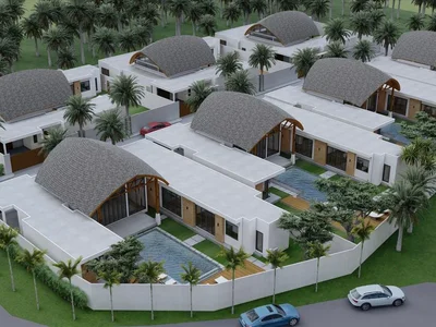 Complejo residencial New complex of villas with swimming pools and gardens, Phuket, Thailand