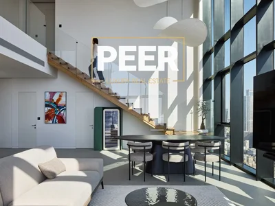Quartier résidentiel Duplex entièrement meublé avec vue mer | park bavli, tel aviv