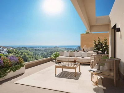 Edificio de apartamentos Pisos con espacios interiores y exteriores integrados en Marbella