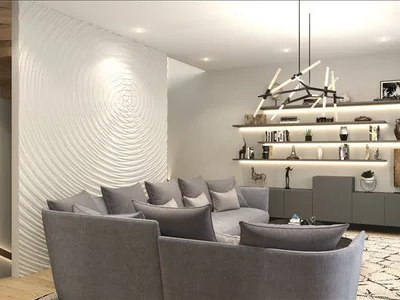 Wohnanlage New green residence with a swimming pool and a garden in a prestigious area, near the forest, Istanbul, Turkey
