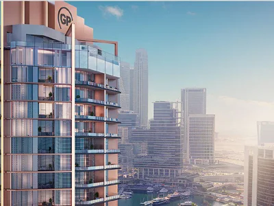 Wohnanlage New Velor Residence with a swimming pool, a mini golf and a wellness center, Downtown Dubai, UAE
