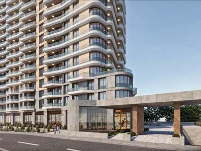 Zespół mieszkaniowy New residence with a swimming pool and gardens close to highways, Istanbul, Turkey