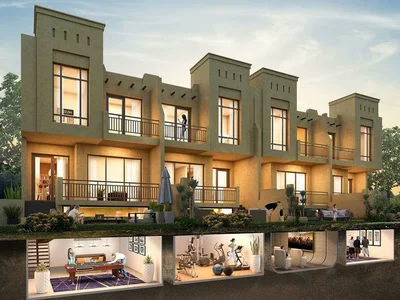 Wohnanlage Victoria villas and townhouses in eco-friendly area with water bodies, parks, and sports fields, Damac Hills 2, Dubai, UAE