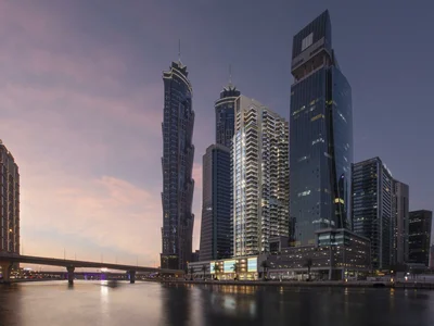 Wohnanlage Urban Oasis by Missoni — residential complex by Dar Al Arkan near the Dubai Water Channel with city views in Business Bay, Dubai