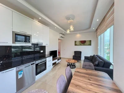 Wohnanlage Furnished 1+1 apartment in the Yekta Blue 4 Residence complex.