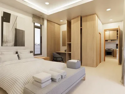 Zespół mieszkaniowy New complex of villas with private swimming pools and a co-working area, Layan, Phuket, Thailand