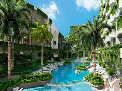 Zespół mieszkaniowy Condominium with swimming pool, mountain and garden views, 700 metres from Bang Tao Beach, Phuket, Thailand