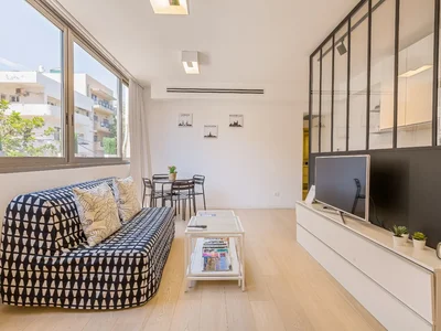 Quartier résidentiel Appartement renove rue yeshurun - tel aviv - a proximite de la mer