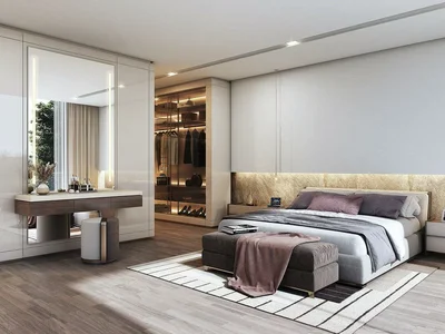 Zespół mieszkaniowy Hartland II Villas — gated complex of villas by Sobha with an international school and green areas in Sobha Hartland, Dubai
