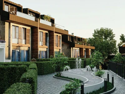Zespół mieszkaniowy Complex of villas with a swimming pool and gardens, Istanbul, Turkey
