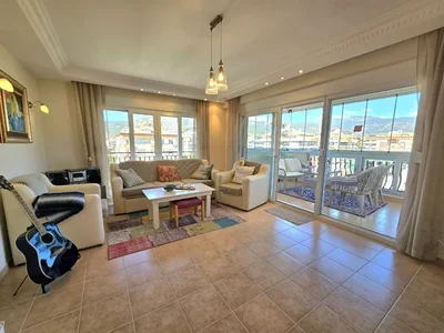 Wohnanlage Furnished 2+1 apartment in the Ulusoy Residence Oba complex for residence permit.