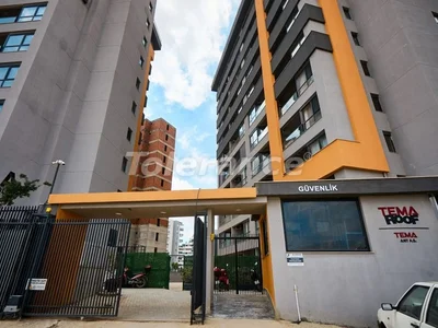 Residential complex Resale apartment 1+1 in Altıntaş, Antalya in a complex with infrastructure