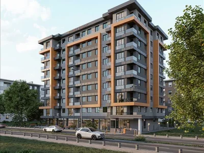 Zespół mieszkaniowy New residence with a green area and picturesque views near the coast, Istanbul, Turkey