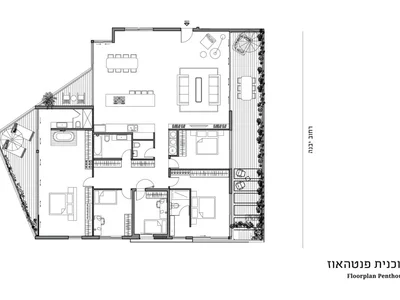 Dzielnica mieszkaniowa Penthouse dexception dans un immeuble classe