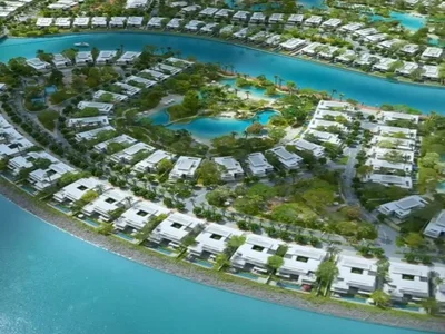 Villa Taunhausy i villy na pervoj linii Dubai Islands