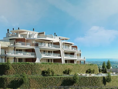 Edificio de apartamentos Apartamentos con vistas al lago en Country Club en Benahavis Málaga