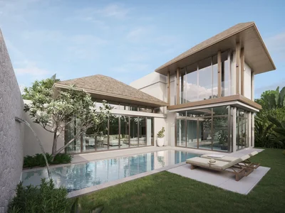 Complejo residencial First class residential complex of villas with swimming pools and excellent infrastructure in Choeng Thale, Phuket, Thailand