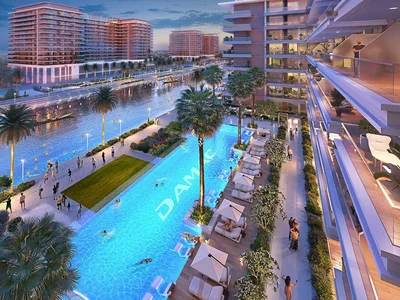 Wohnanlage New project DAMAC Riverside Views with s clubhouse and a kids' adventure park in the prestigious area of Dubai, UAE