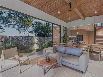 Wohnanlage New complex of villas with swimming pools and picturesque views close to the beaches, Samui, Thailand