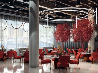 Zespół mieszkaniowy Elitz 2 — new high-rise residence by Danube with swimming pools and a mini golf course in JVC, Dubai
