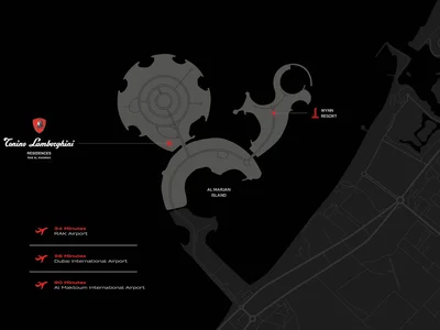 Wohnanlage Tonino Lamborghini Residences: Luxury Beachfront Living in Ras Al Khaimah.