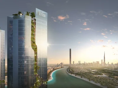 Complejo residencial New residence Riviera IV with rich infrastructure in MBR City, Dubai, UAE