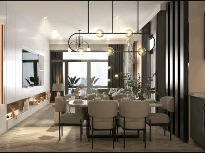 Wohnanlage Four bedroom flats in complex with swimming pool and parking, Mersin, Turkey