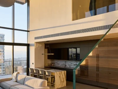 Quartier résidentiel Duplex entièrement meublé avec vue mer | park bavli, tel aviv