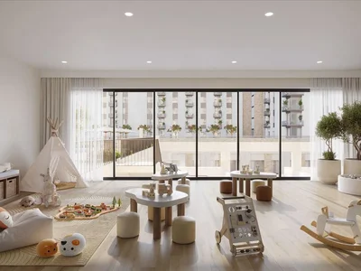 Wohnanlage New Augusta Residence with swimming pools and green areas close to schools and medical facilities, Town Square, Dubai, UAE