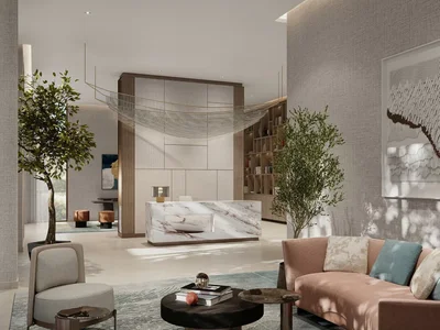 Complejo residencial Residential complex near green park, marina and city beach, Dubai Creek, Dubai, UAE