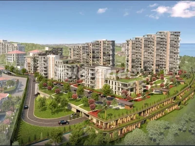 Residential complex Elite apartments in Beylikdüzü, İstanbul with a view of the Marmara Sea with installments from the developer