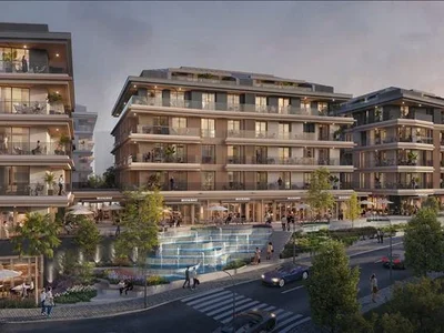 Zespół mieszkaniowy New residence with a swimming pool in the heart of Istanbul, Turkey