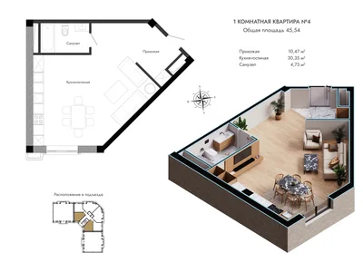 Apartment building ZhK New Avenue
