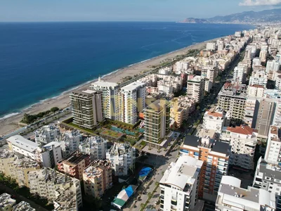 Жилой квартал Роскошные квартиры на берегу моря в комплексе рядом с центром