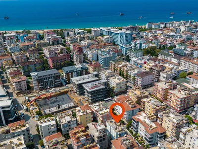 Quartier résidentiel For sale apartment in Cleopatra in Alanya