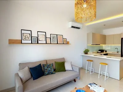 Wohnanlage New residence with an aquapark and swimming pools at 500 meters from the beach, Mersin, Turkey