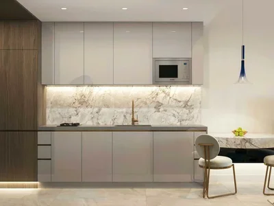 Complexe résidentiel New residence Stonehenge 2 with a swimming pool and underground parking close to Dubai Marina, JVC, Dubai, UAE