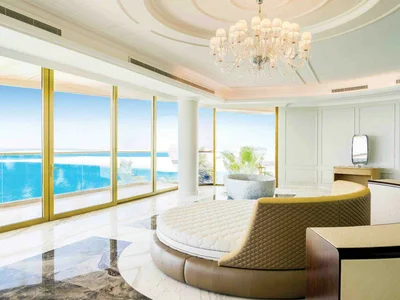 Complejo residencial Sweden Beach Palace — scandinavian-style villas by Kleindienst with a private beach area in The World Islands, Dubai