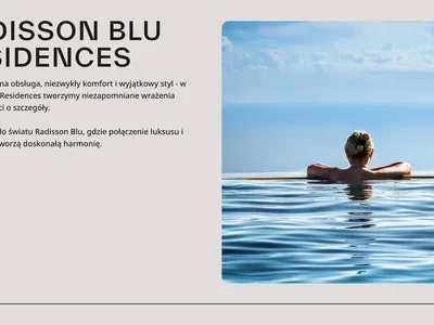 Complejo residencial Hotel rooms at Radisson Blu Residences Batumi.