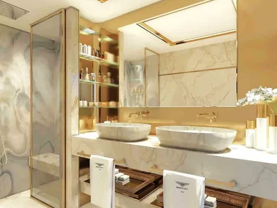 Complejo residencial The Floating Seahorse — floating villas by Kleindienst with underwater lower floors, lounge areas and jacuzzis in The World Islands, Dubai