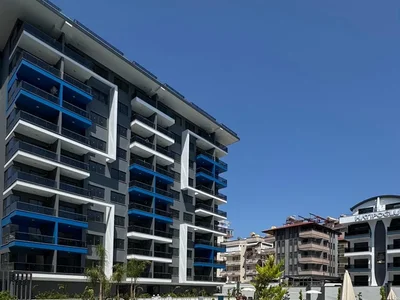 Wohnanlage Apartment 1+1 in the center of Alanya in the complex Konak Twin Towers 3 Cleopatra.